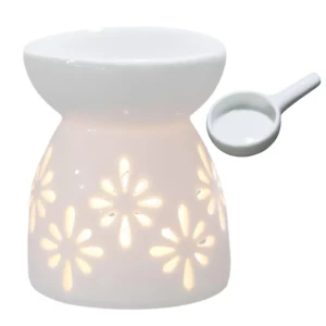Ceramic Wax burner (With Tealight Candle Holder)